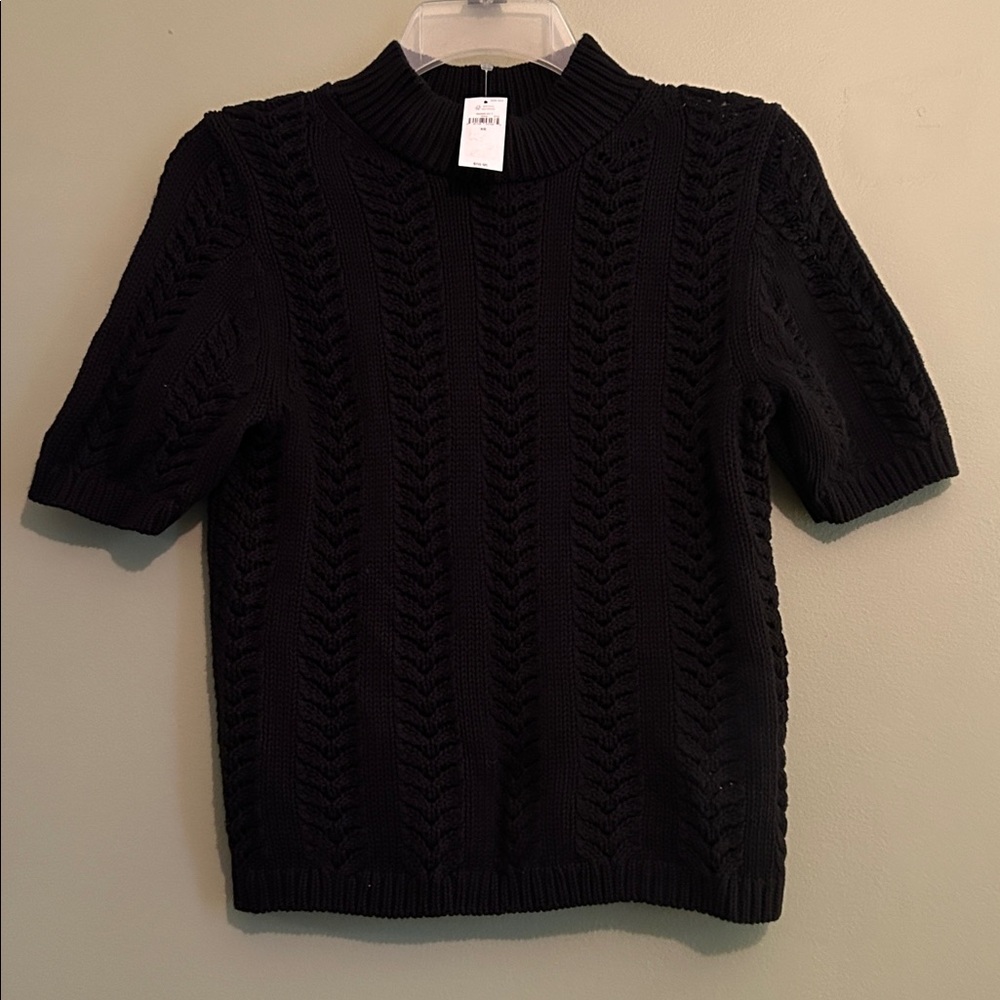 NWT GAP Pointelle Mockneck Sweater Size  XS